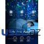 Starry sky projector - children's night light with Bluetooth